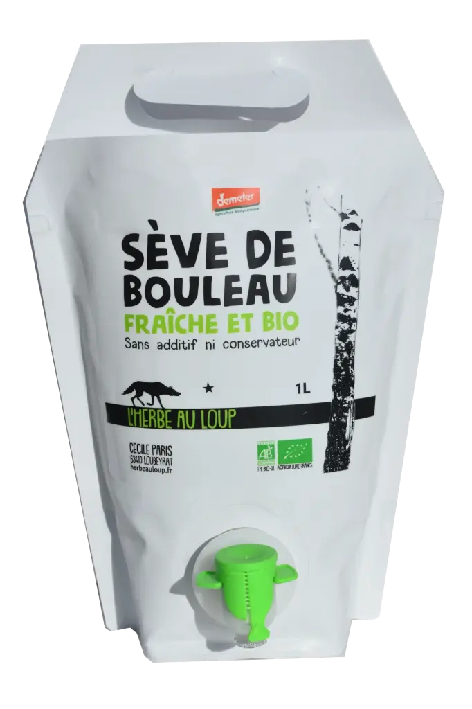 Sève de bouleau fraîche, demeter, bio